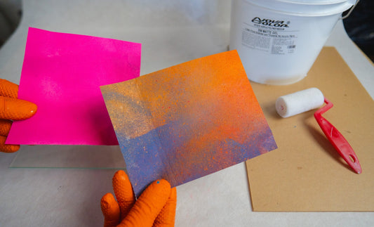 Can you install Polytab mural cloth on glass?