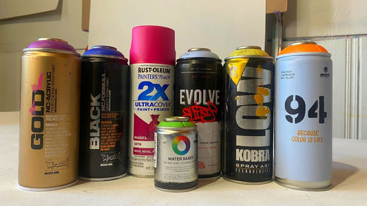 My Top 5 Spray Paint Brands