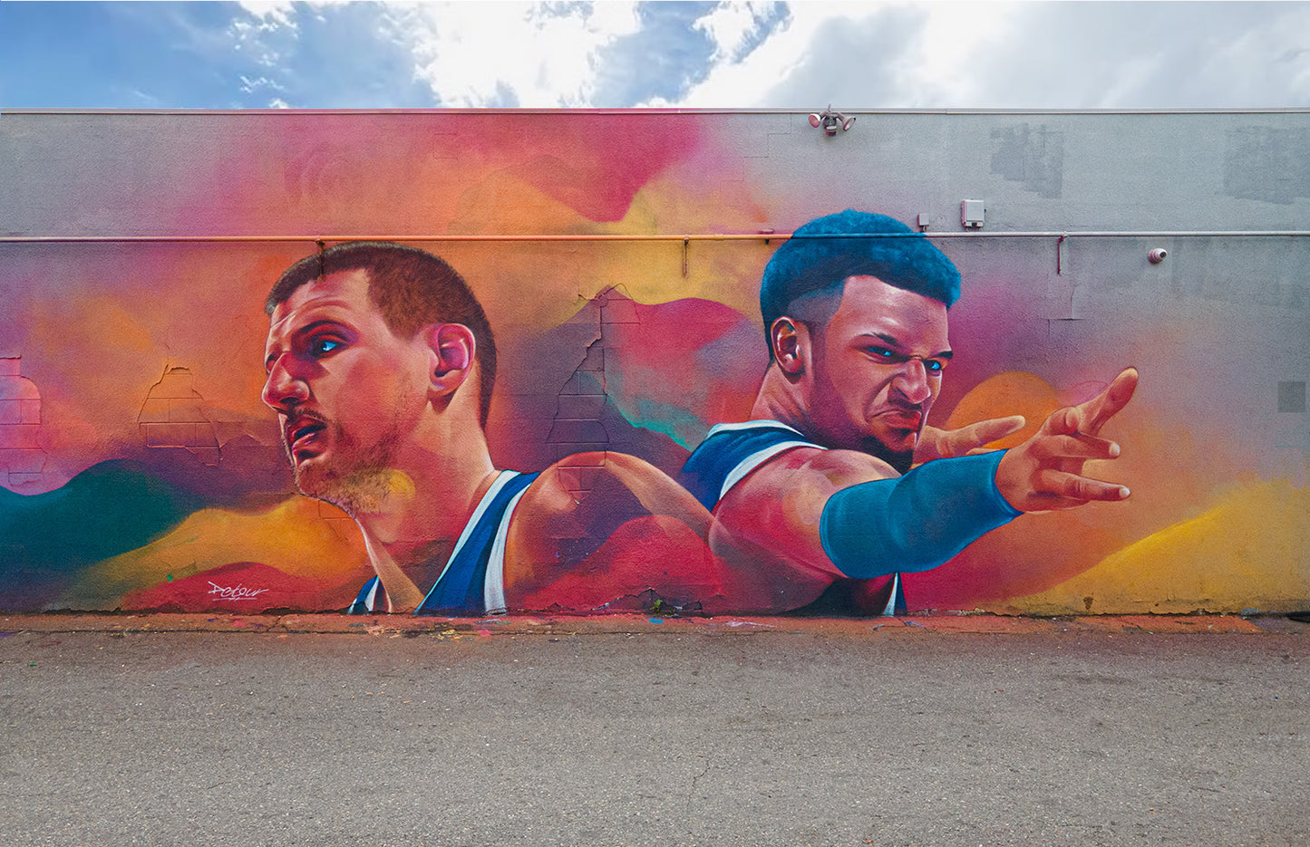 Go Nuggets Mural (signed)