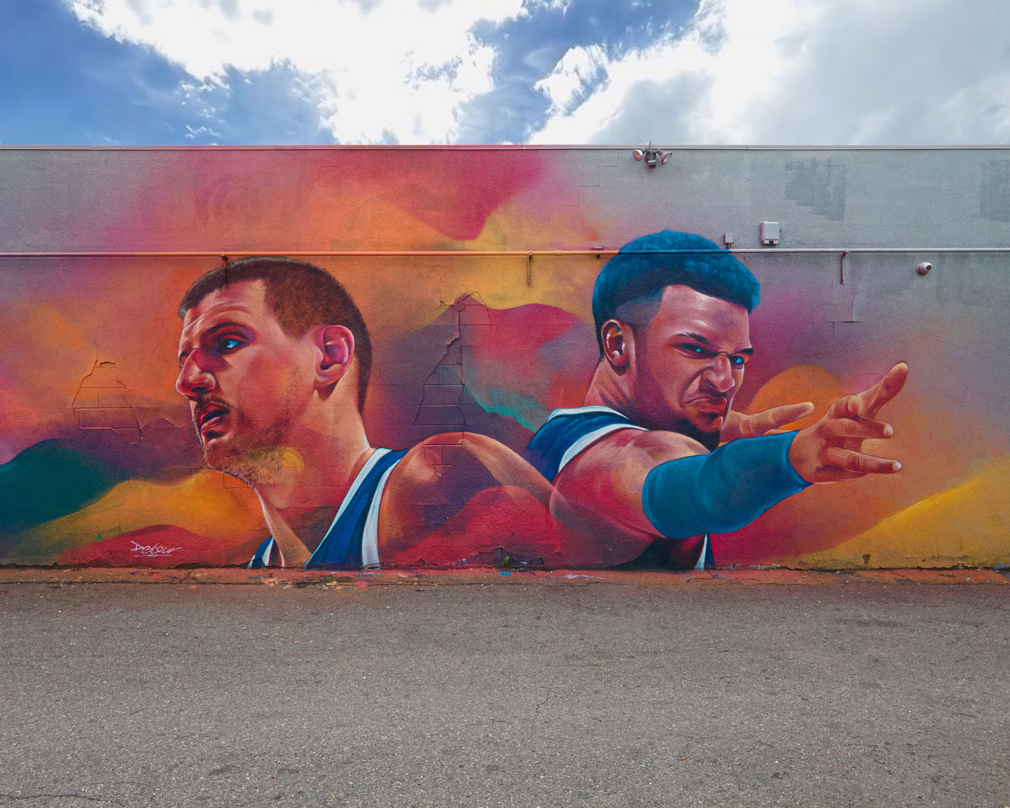 Go Nuggets Mural (signed)