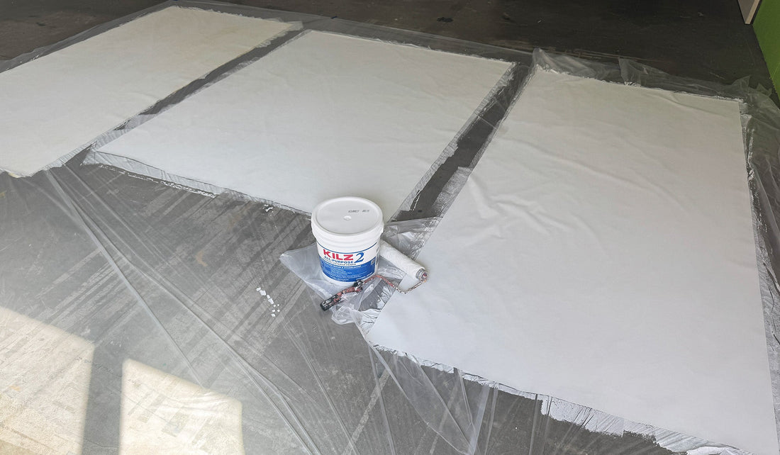 Can you use kilz 2 Primer to prime Polytab Mural Cloth?