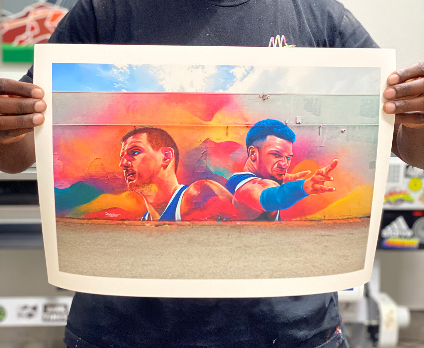 Go Nuggets Mural (signed)