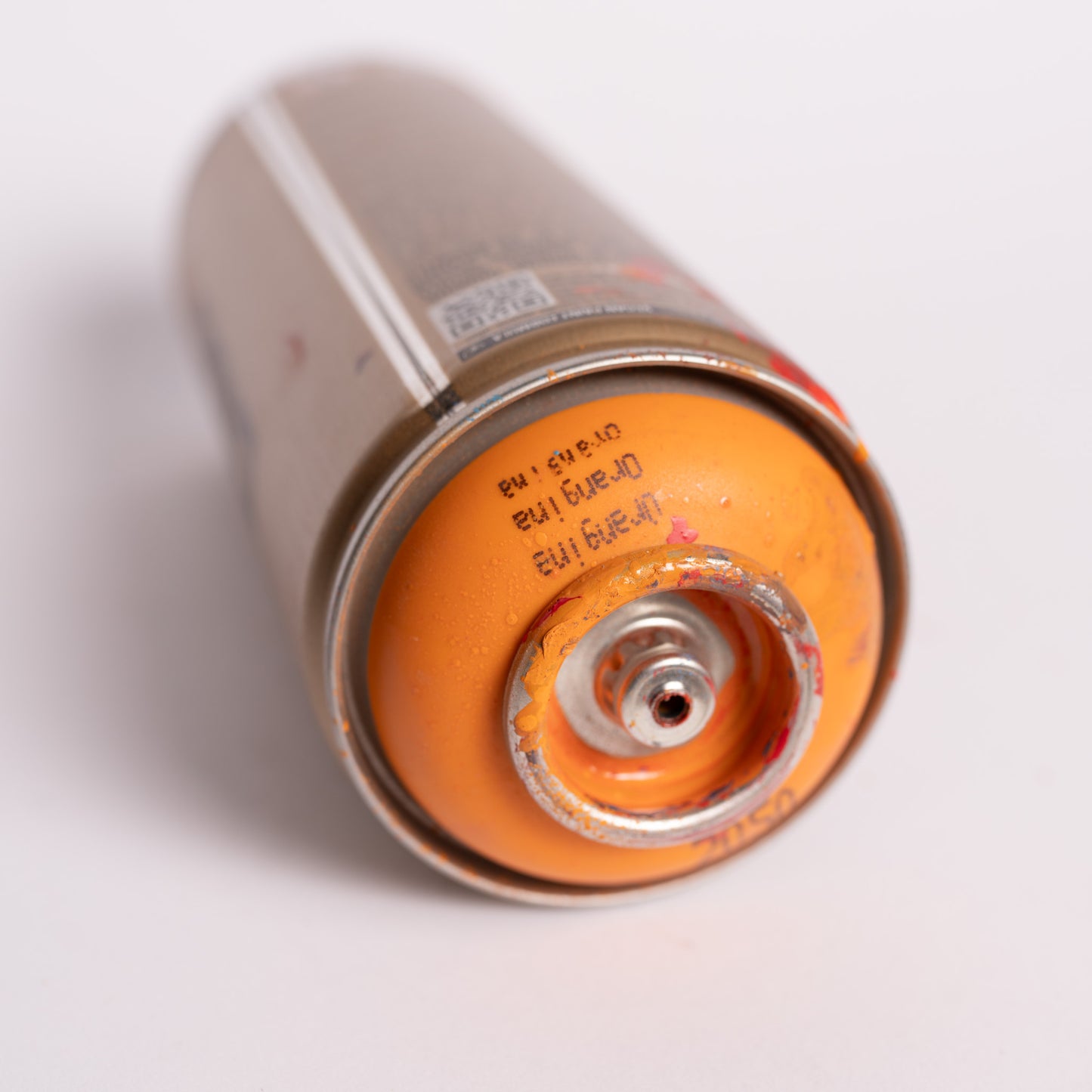 Collectible Spray Paint Can (Orangina)