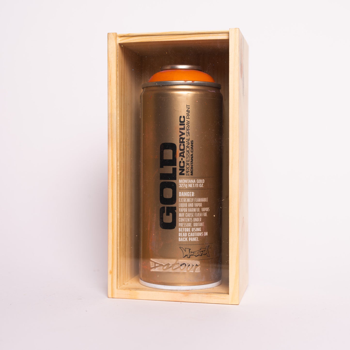 Collectible Spray Paint Can (Orange)